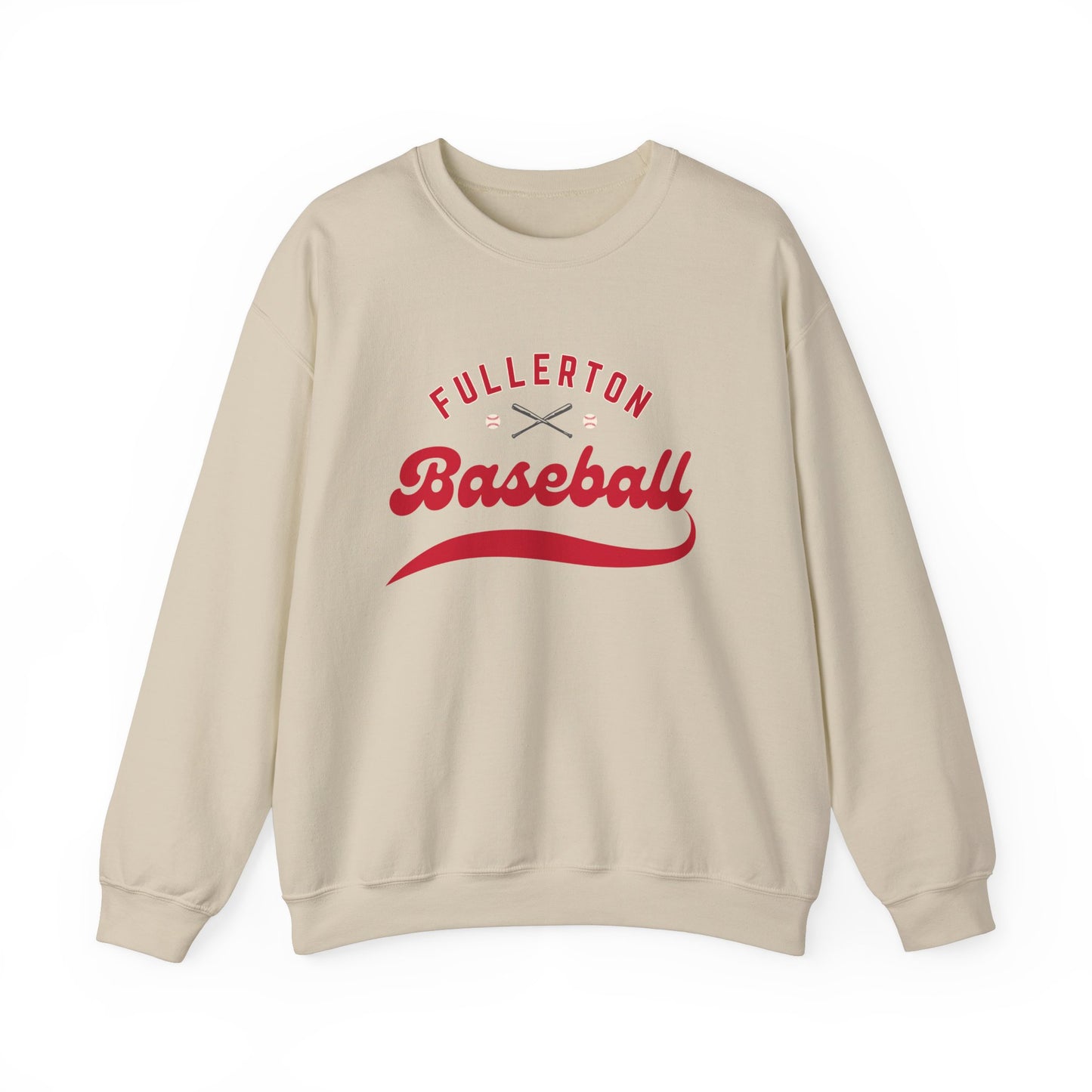 Fullerton Baseball Unisex Heavy Blend™ Crewneck Sweatshirt