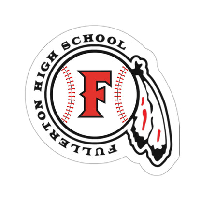 Fullerton HS Baseball Decal