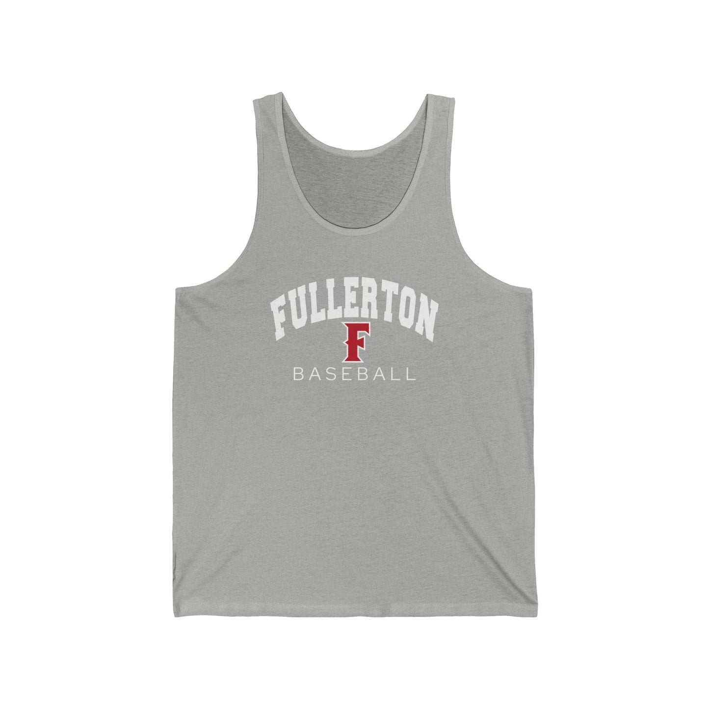 Fullerton Baseball - Unisex Jersey Tank Top