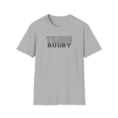 Tribe Rugby Unisex Softstyle T-Shirt Black Logo