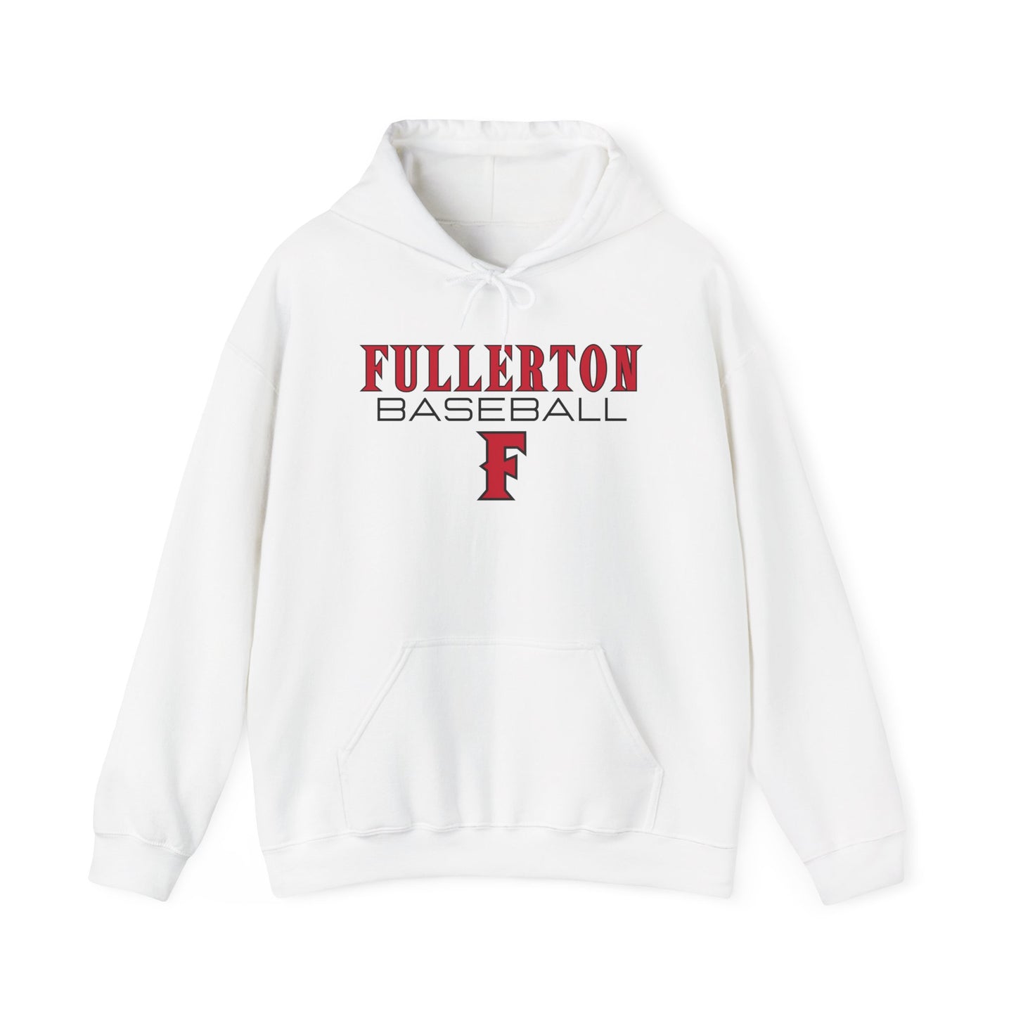 Fullerton Baseball Hoodie Hooded Sweatshirt Light