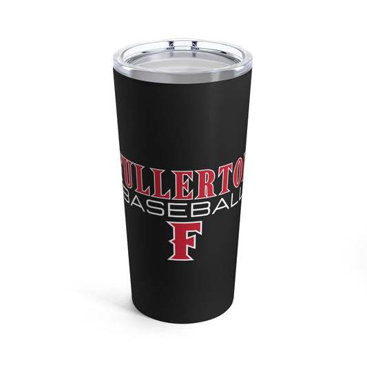 Fullerton Baseball - Black Tumbler 20oz