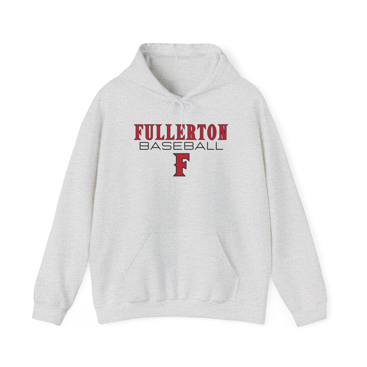 Fullerton Baseball Hoodie Hooded Sweatshirt Light