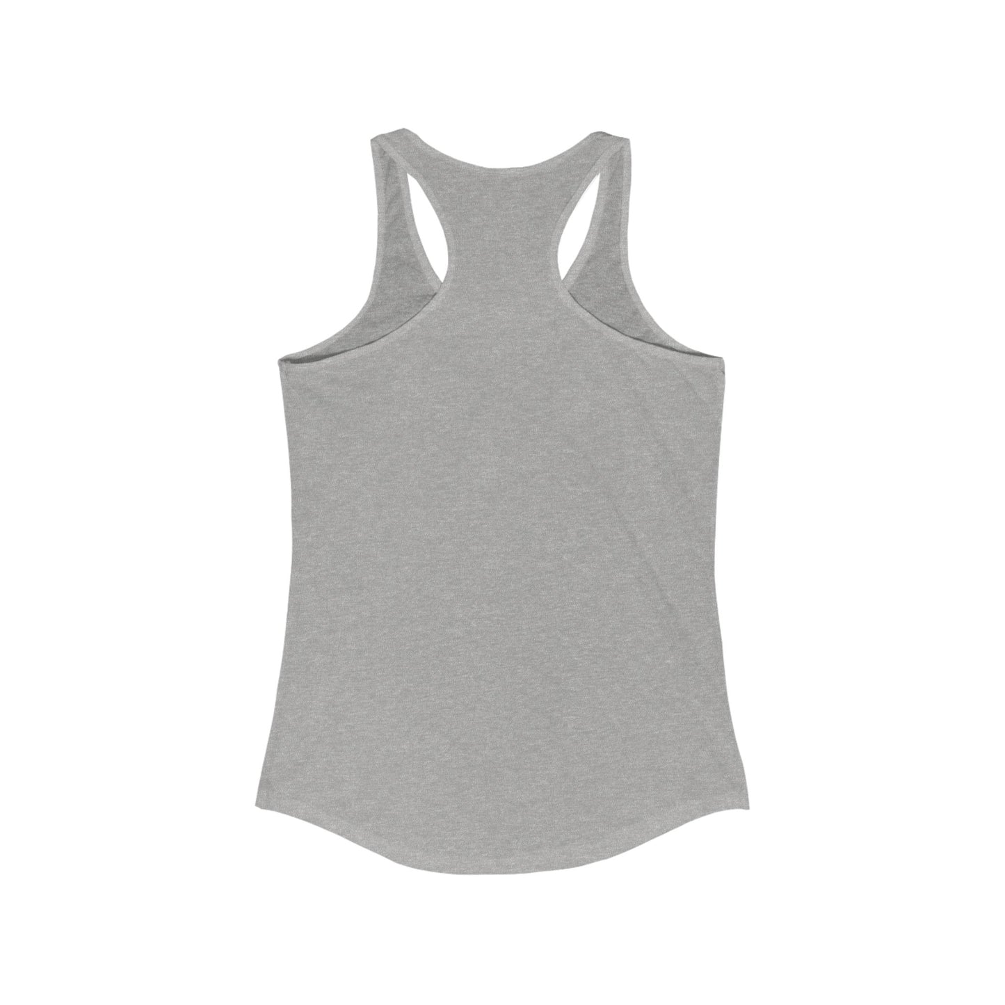 Tribe Rugby Women's Racerback Tank White Logo