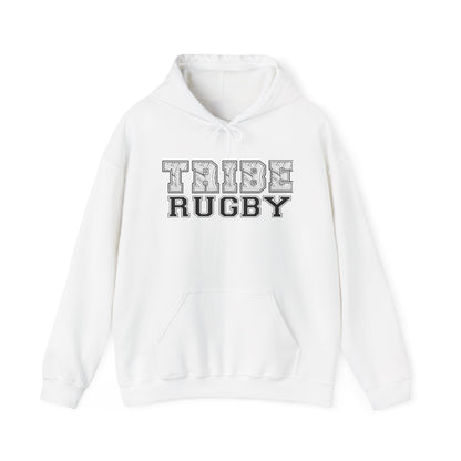 Tribe Rugby Hoodie Gildan - Black Logo