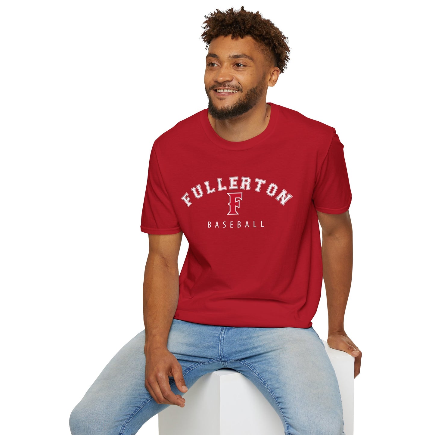 Fullerton Baseball - Unisex Softstyle T-Shirt