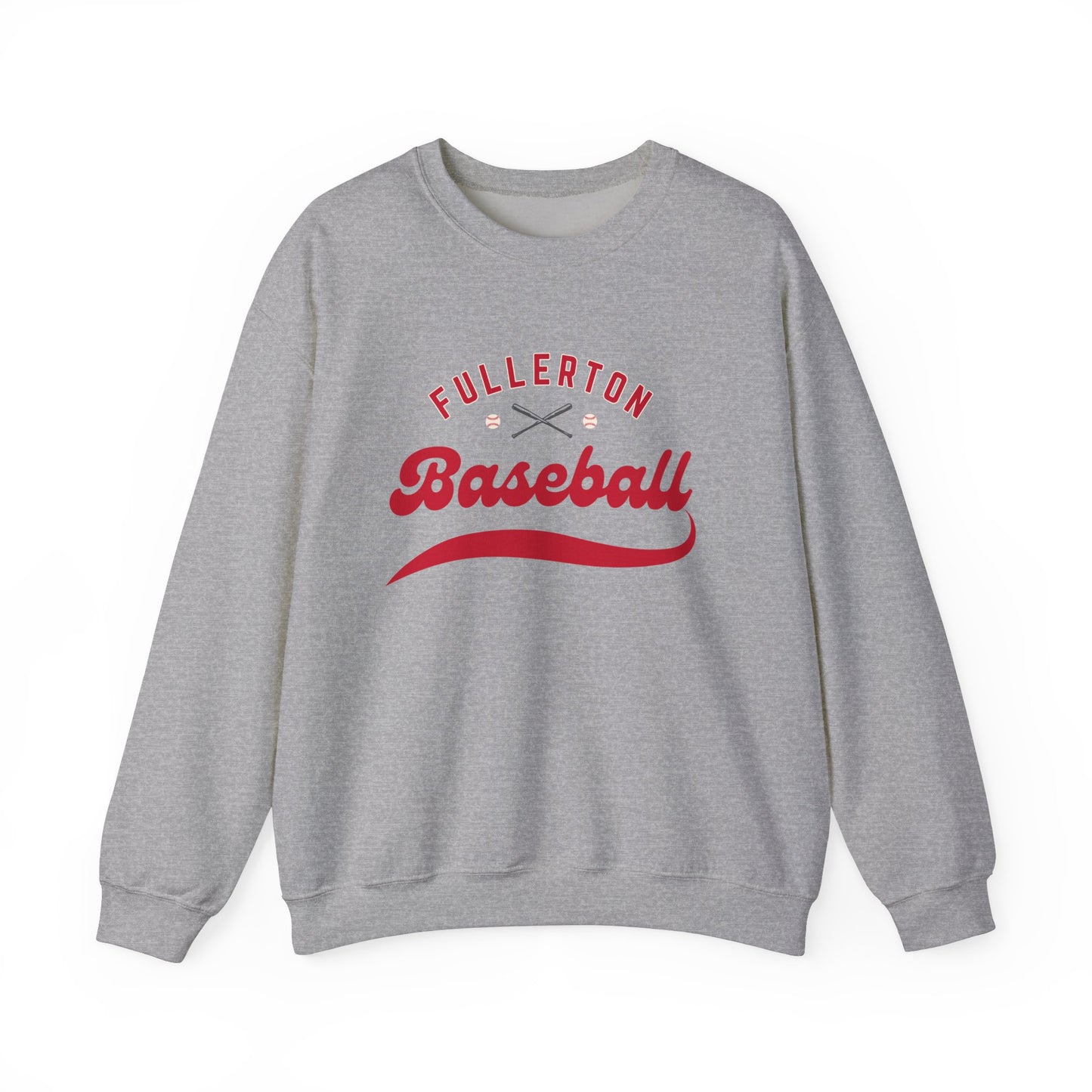 Fullerton Baseball Unisex Heavy Blend™ Crewneck Sweatshirt