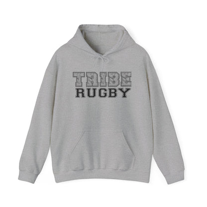 Tribe Rugby Hoodie Gildan - Black Logo