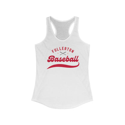 Fullerton Baseball Women's Racerback Tank