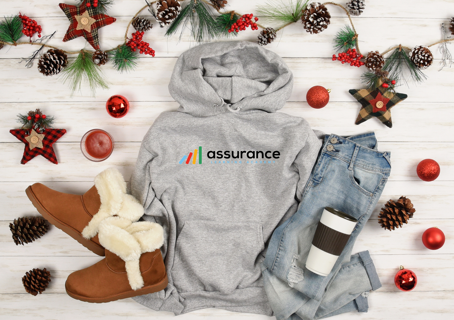 L4L Assurance Learning Unisex Heavy Blend 50/50 Hoodie-Gildan