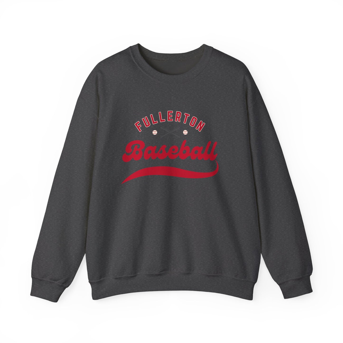 Fullerton Baseball Unisex Heavy Blend™ Crewneck Sweatshirt