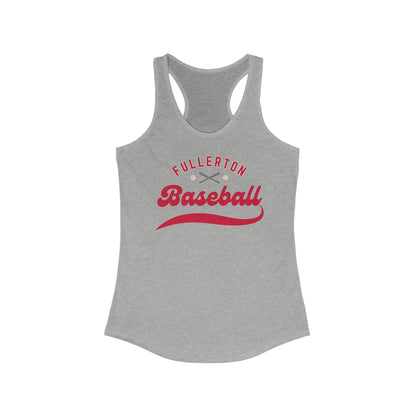 Fullerton Baseball Women's Racerback Tank