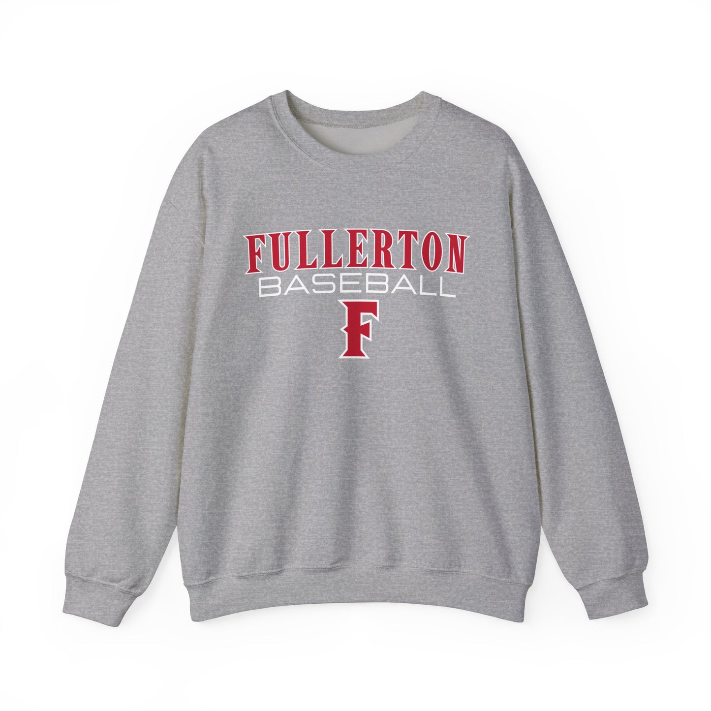 Fullerton Baseball Unisex Heavy Blend Crewneck Sweatshirt