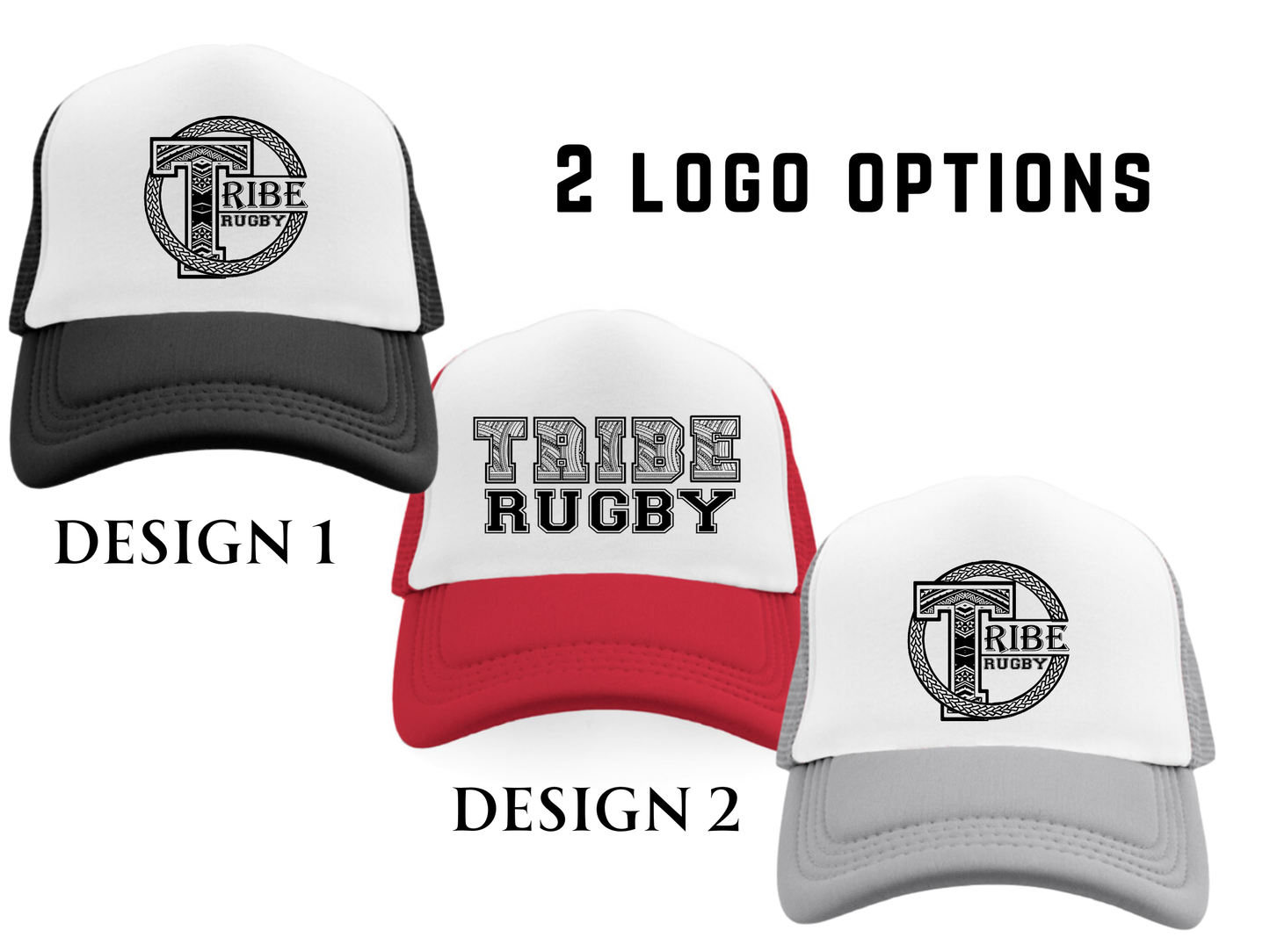 Tribe Rugby Foam Trucker Hats