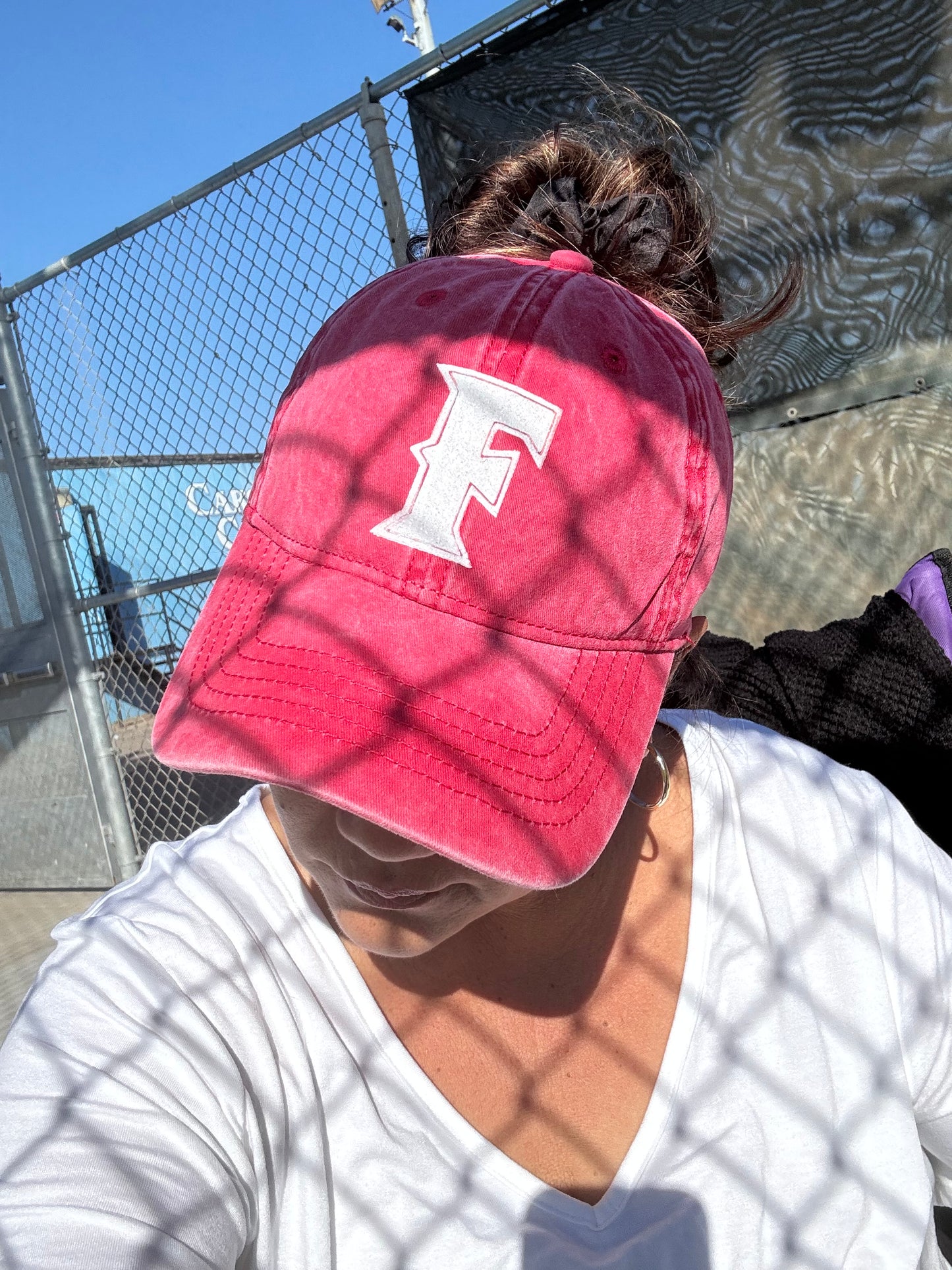 Custom Ponytail 'F' Cap