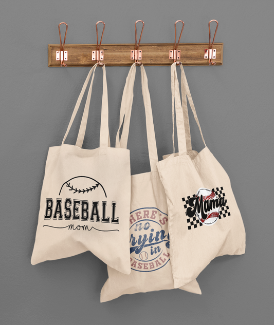 Baseball - Canvas Tote